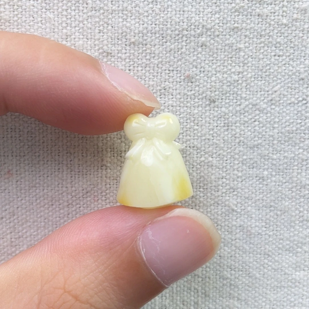 琥珀未镶嵌珠宝奇石铃铛