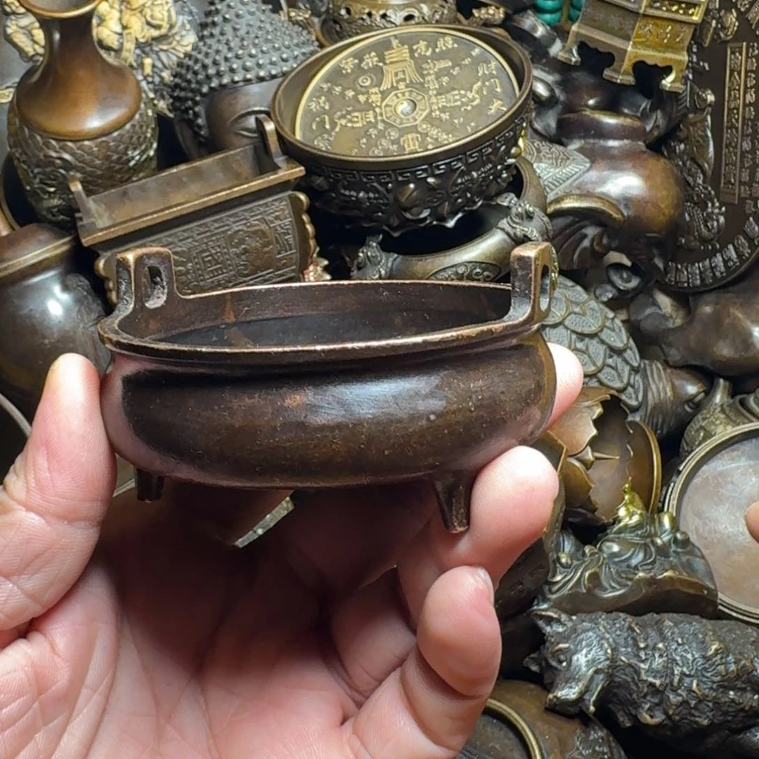 铜器摆件收收藏藏