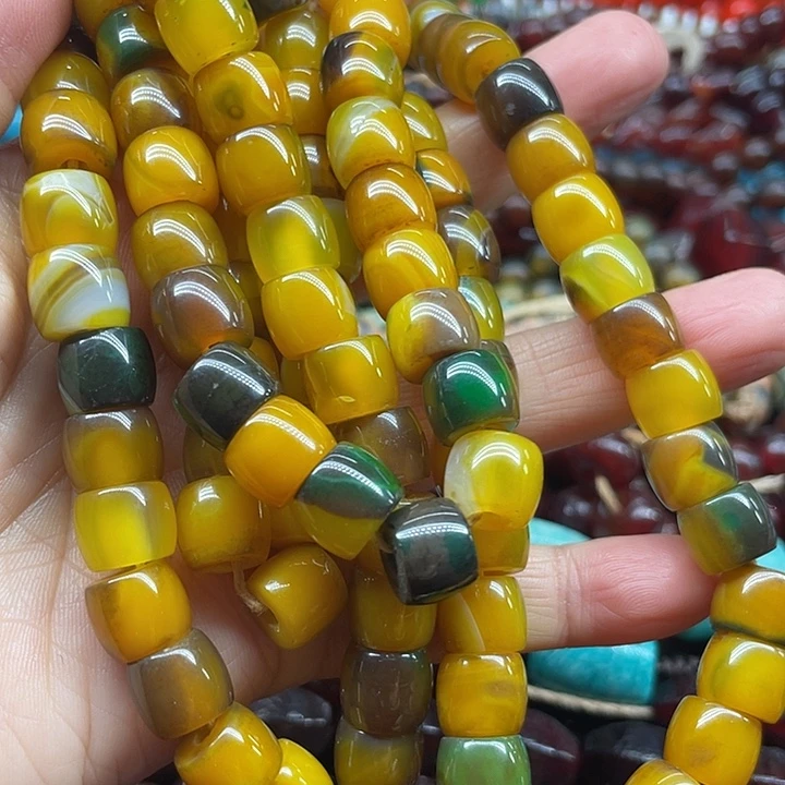 馨***声玛瑙/玉髓未镶嵌颈饰