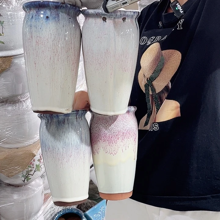 红陶瑕疵高19/11四个