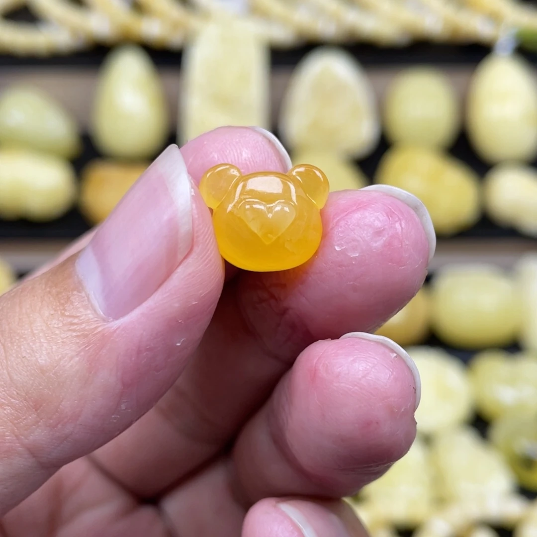 琥珀未镶嵌裸石琥珀蜜蜡