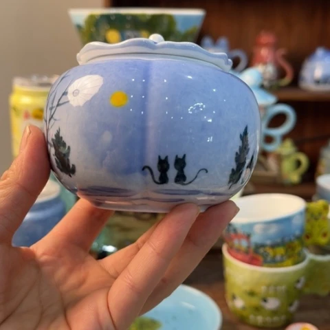 炉景德镇釉下手绘陶瓷