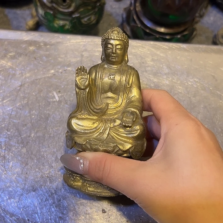 黄铜摆件，文房工艺品摆件