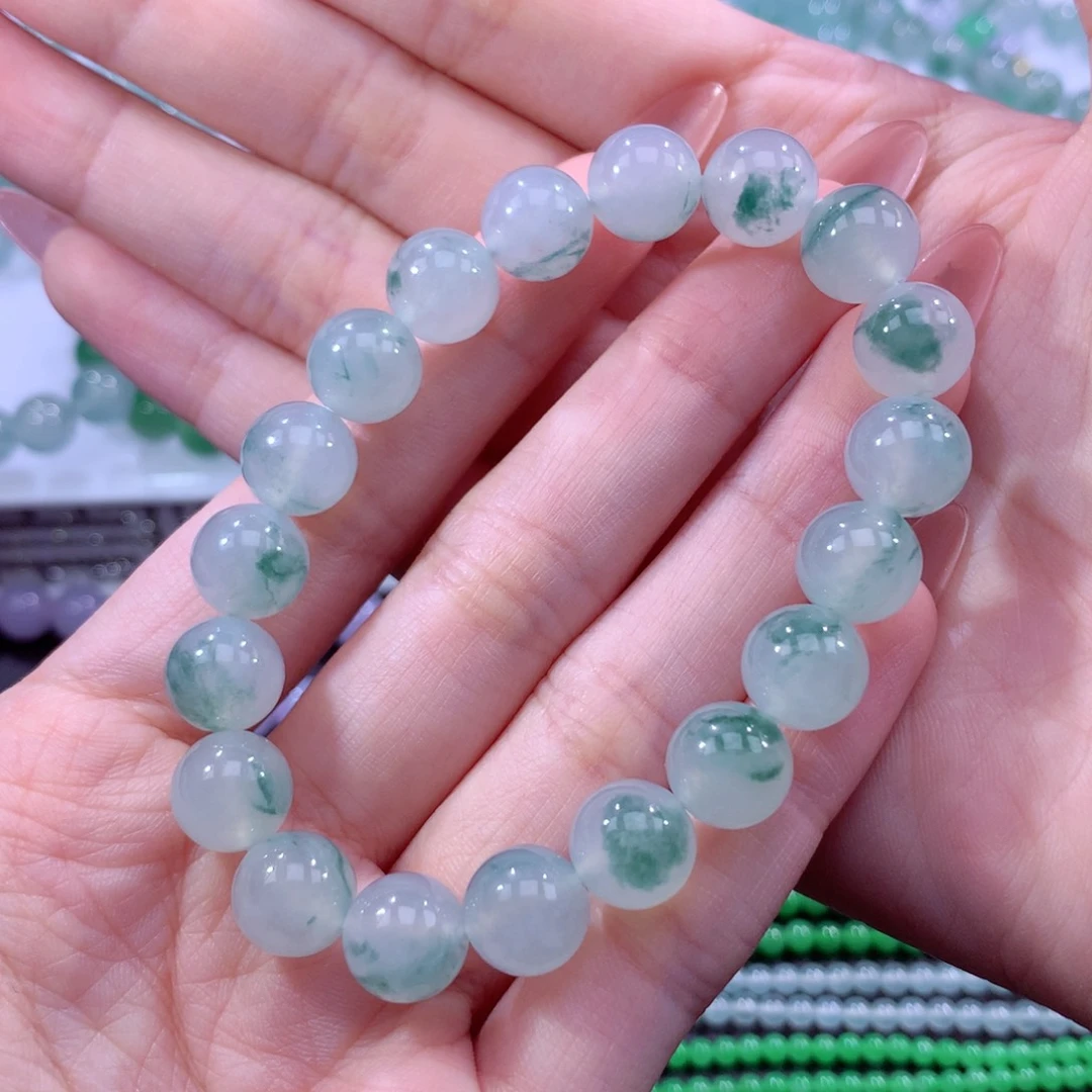 未镶嵌手链翡翠翡翠