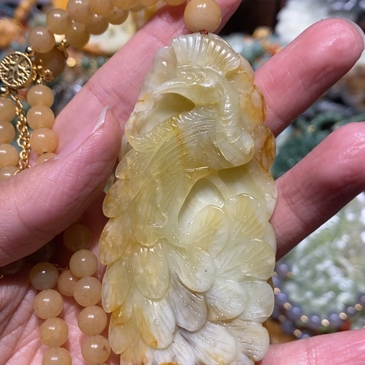 岫玉毛衣链未镶嵌