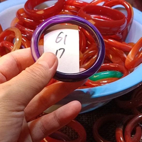 玛瑙/玉髓未镶嵌手镯