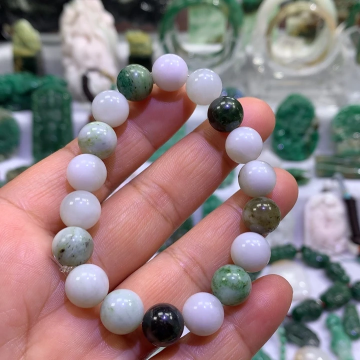 独山玉未镶嵌手链