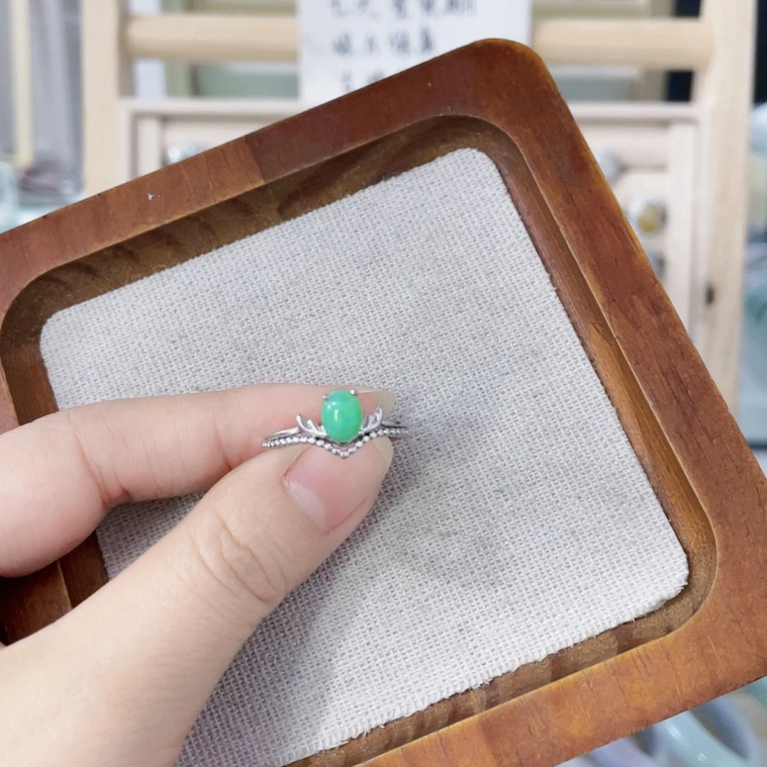 颈饰未镶嵌翡翠天然翡翠Ａ货