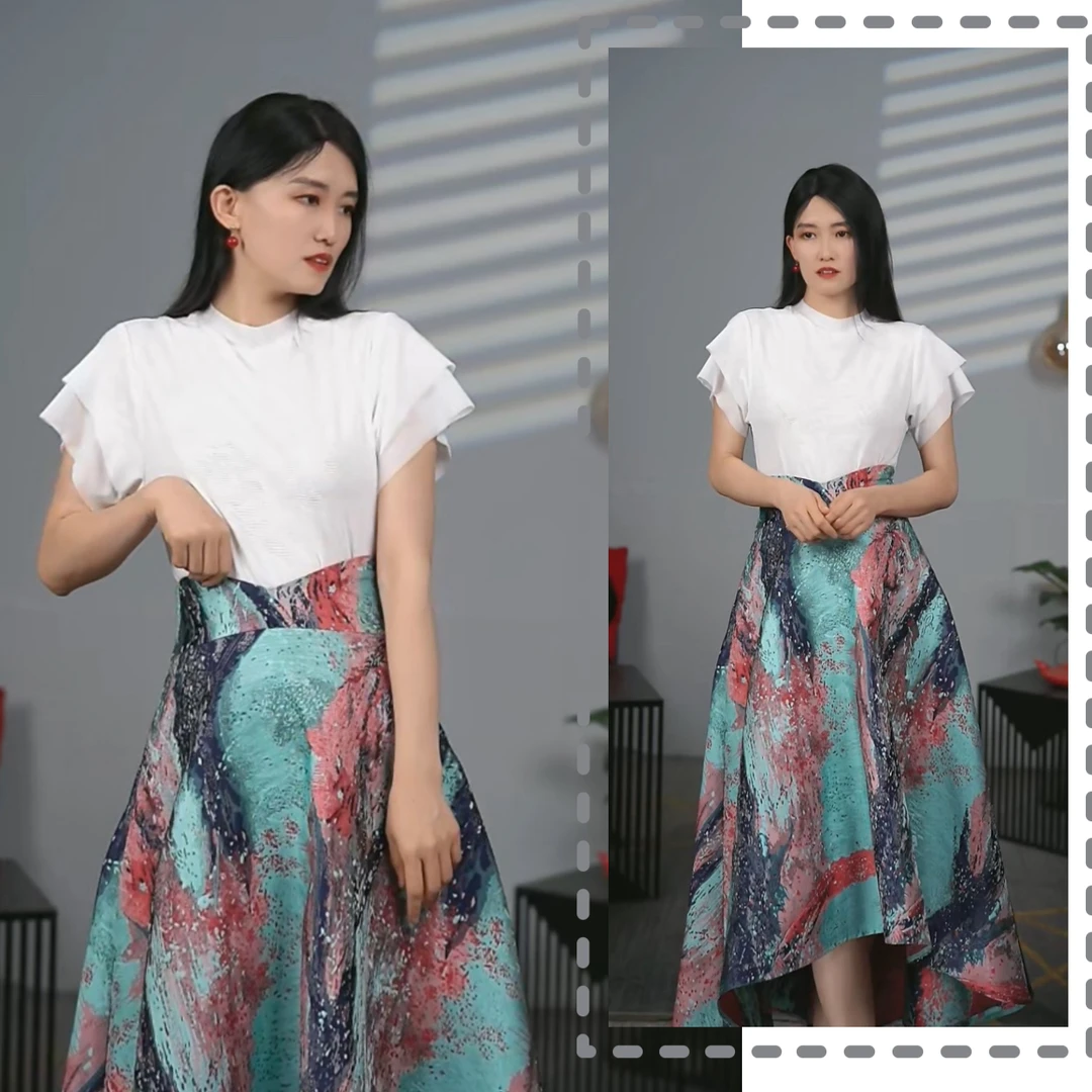 【上衣】2025年新款夏季时尚休闲网纱舒适透气显瘦气质女士