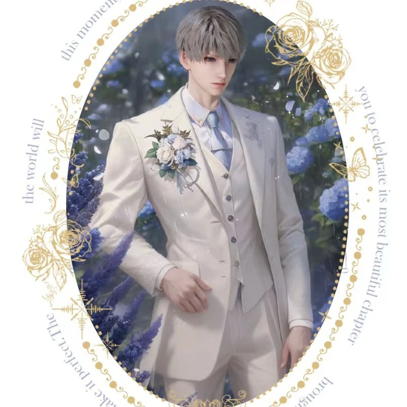 ［蛋挞动漫潮玩］银河遐想在爱的最终章恋与深空珍藏婚卡