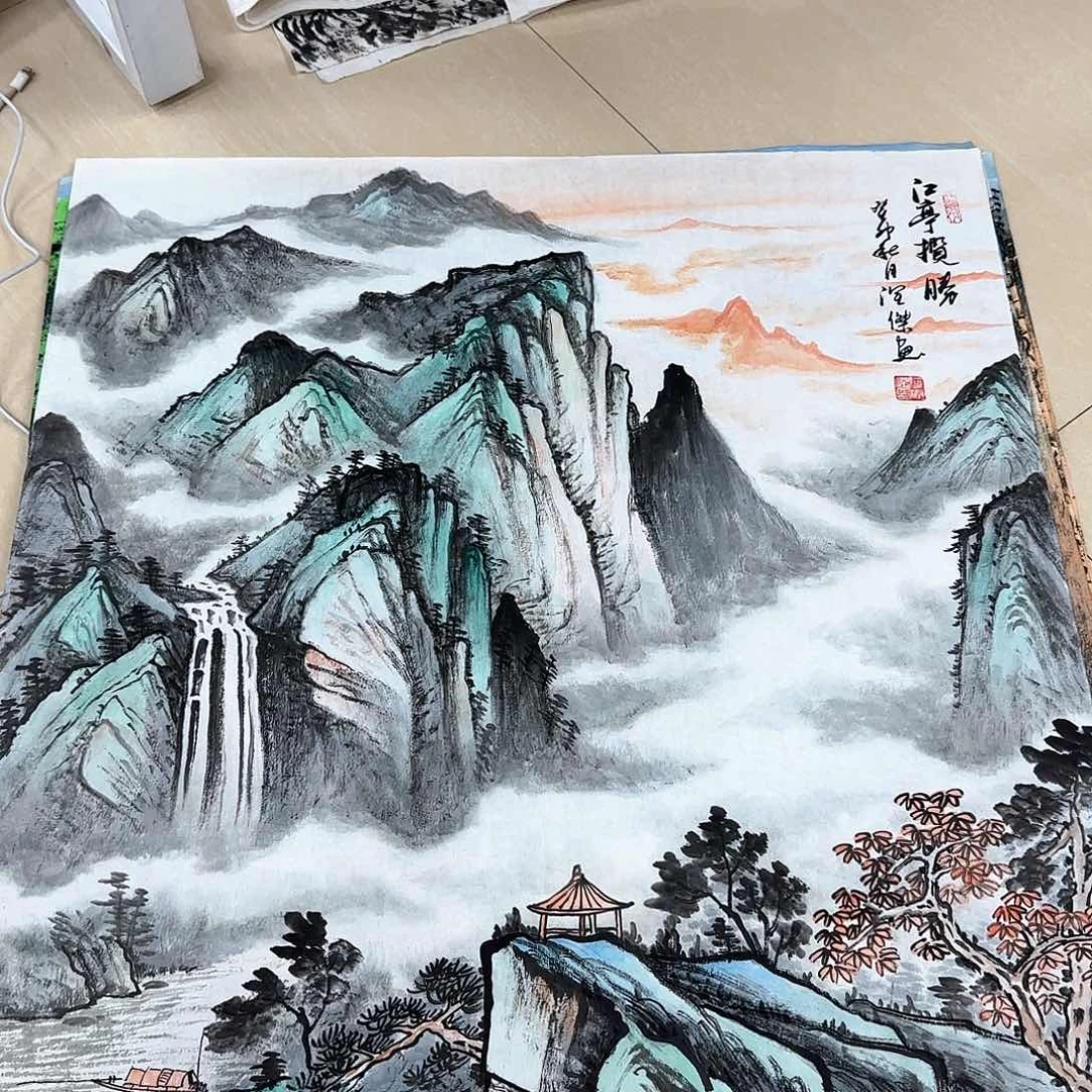 国画国画作品集一卷h