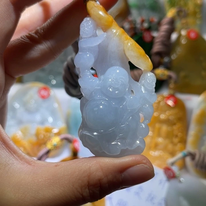 奔***向翡翠未镶嵌吊坠(不含链)