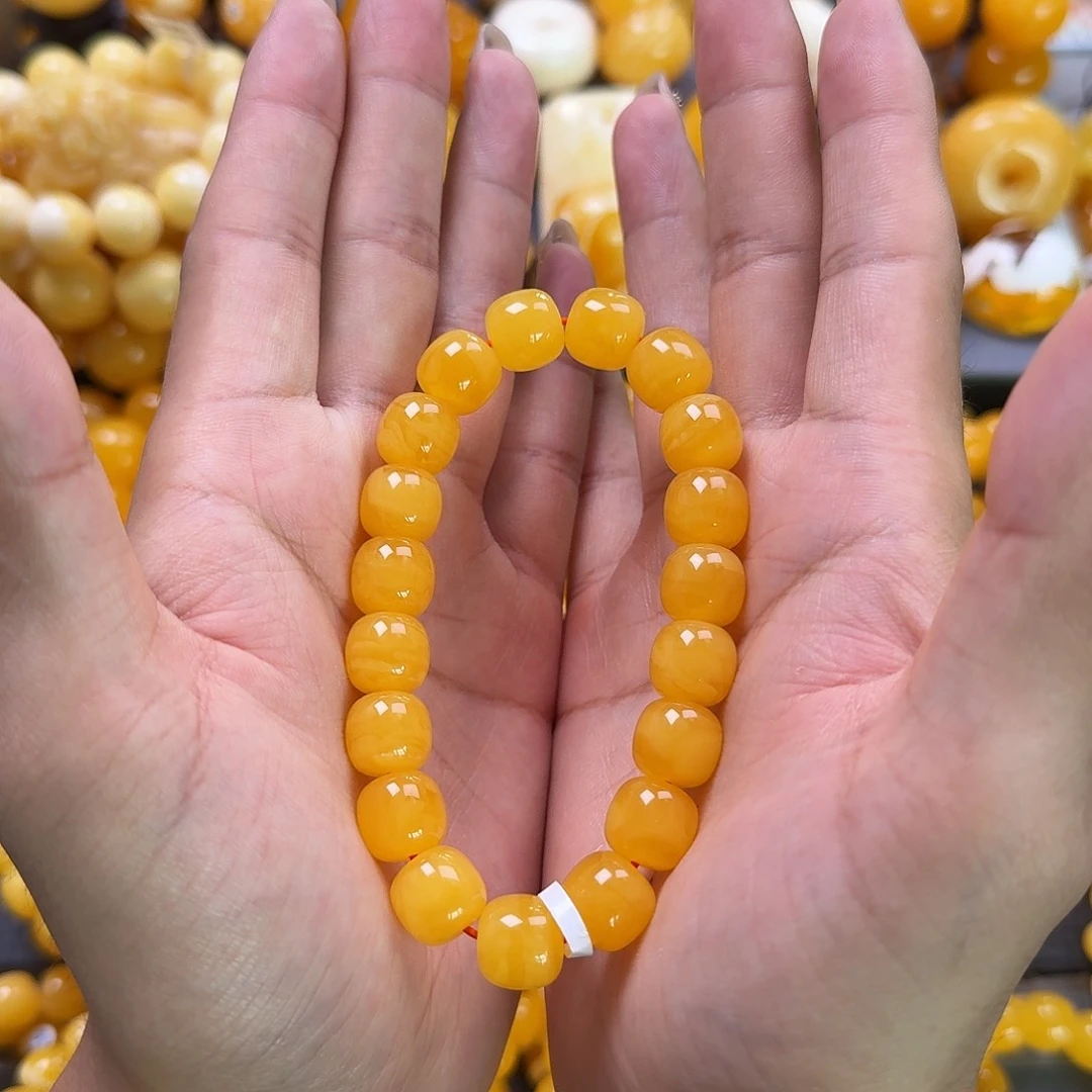 未镶嵌蜜蜡珠宝奇石同料12mm