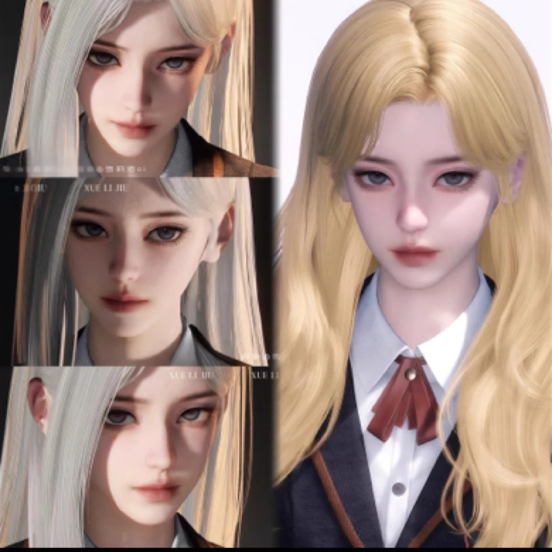 冷脸姐 恋与深空捏脸数据高冷御姐气质绝美百搭精致氛围