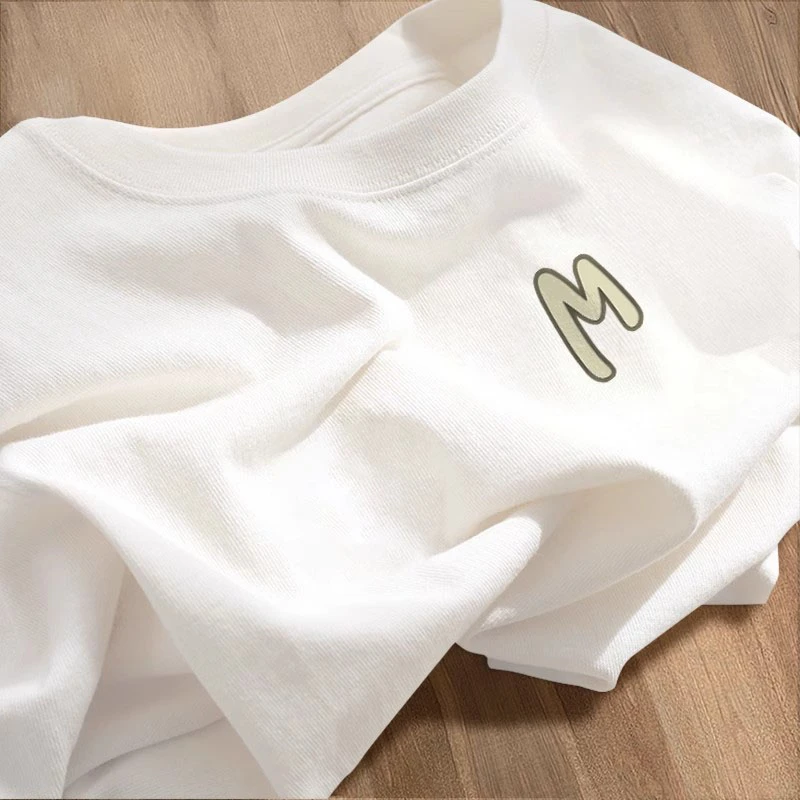 Oversize T-shirt 纯棉短袖t恤男装宽松休闲落肩款打底衫半袖上衣