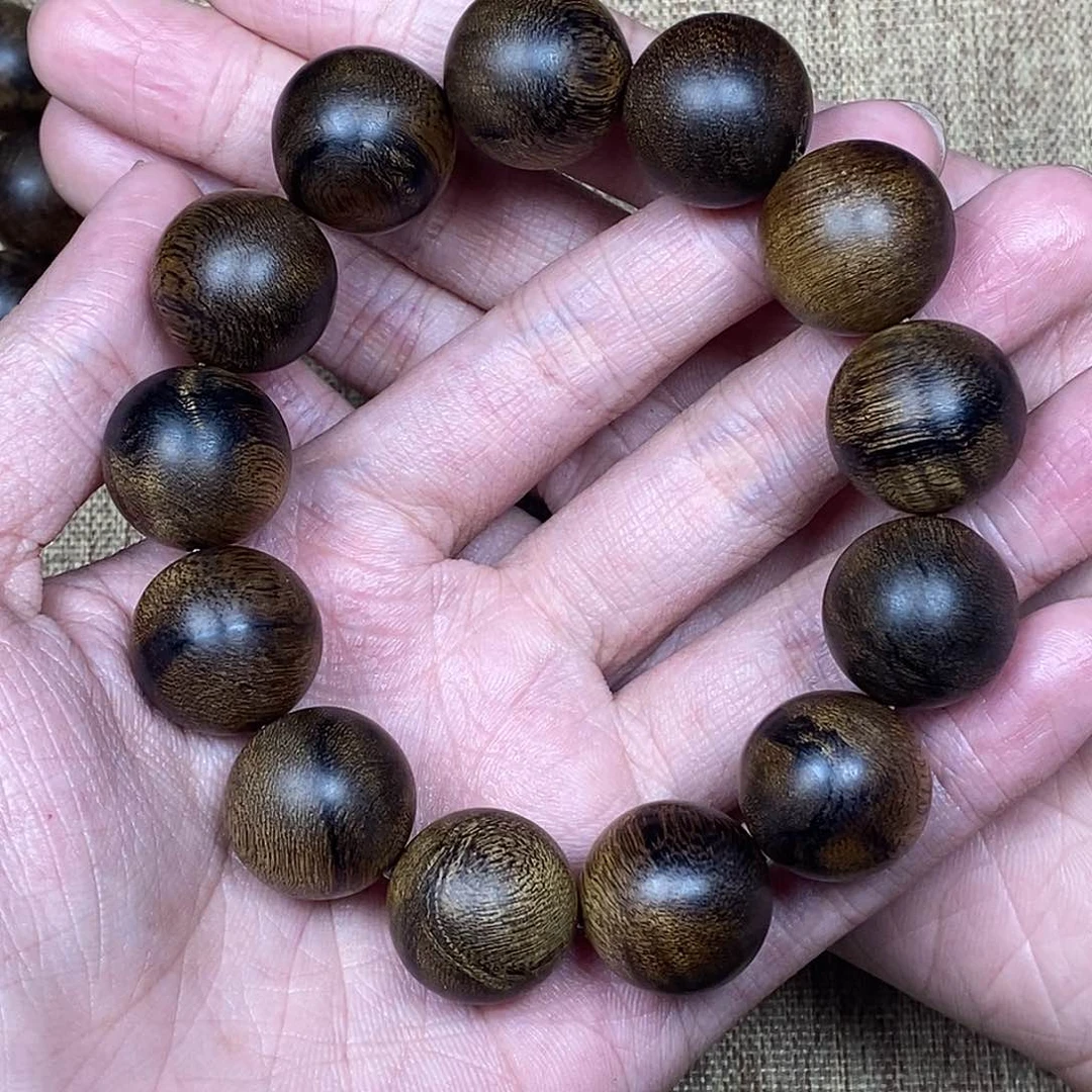 沉香手串北**港越南芽庄白棋楠