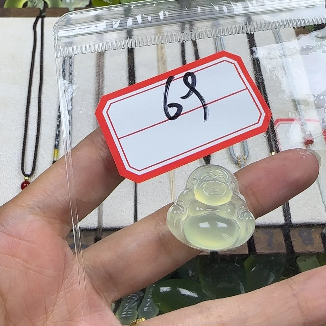 史***龙蛇纹石玉未镶嵌颈饰