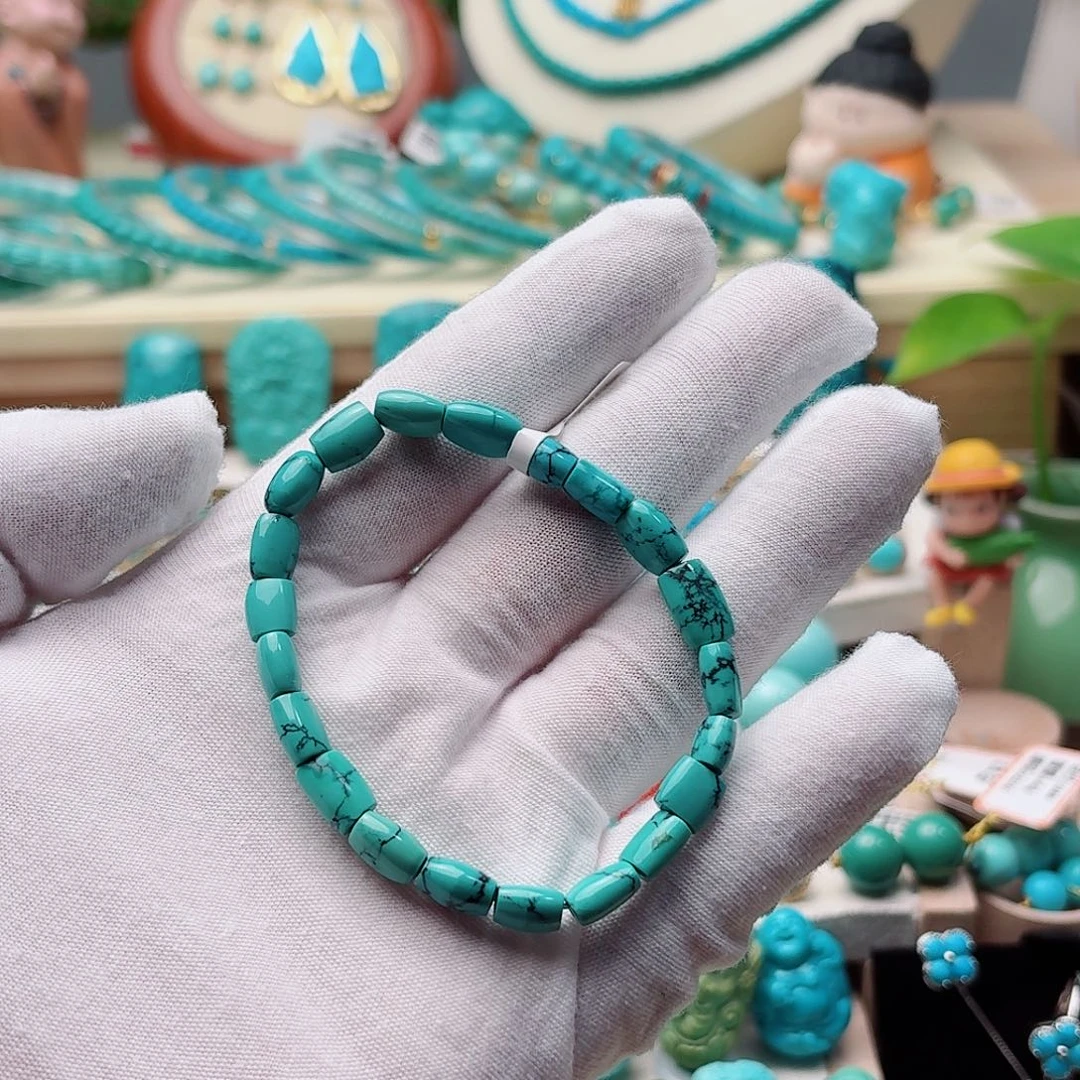 绿松石未镶嵌手链