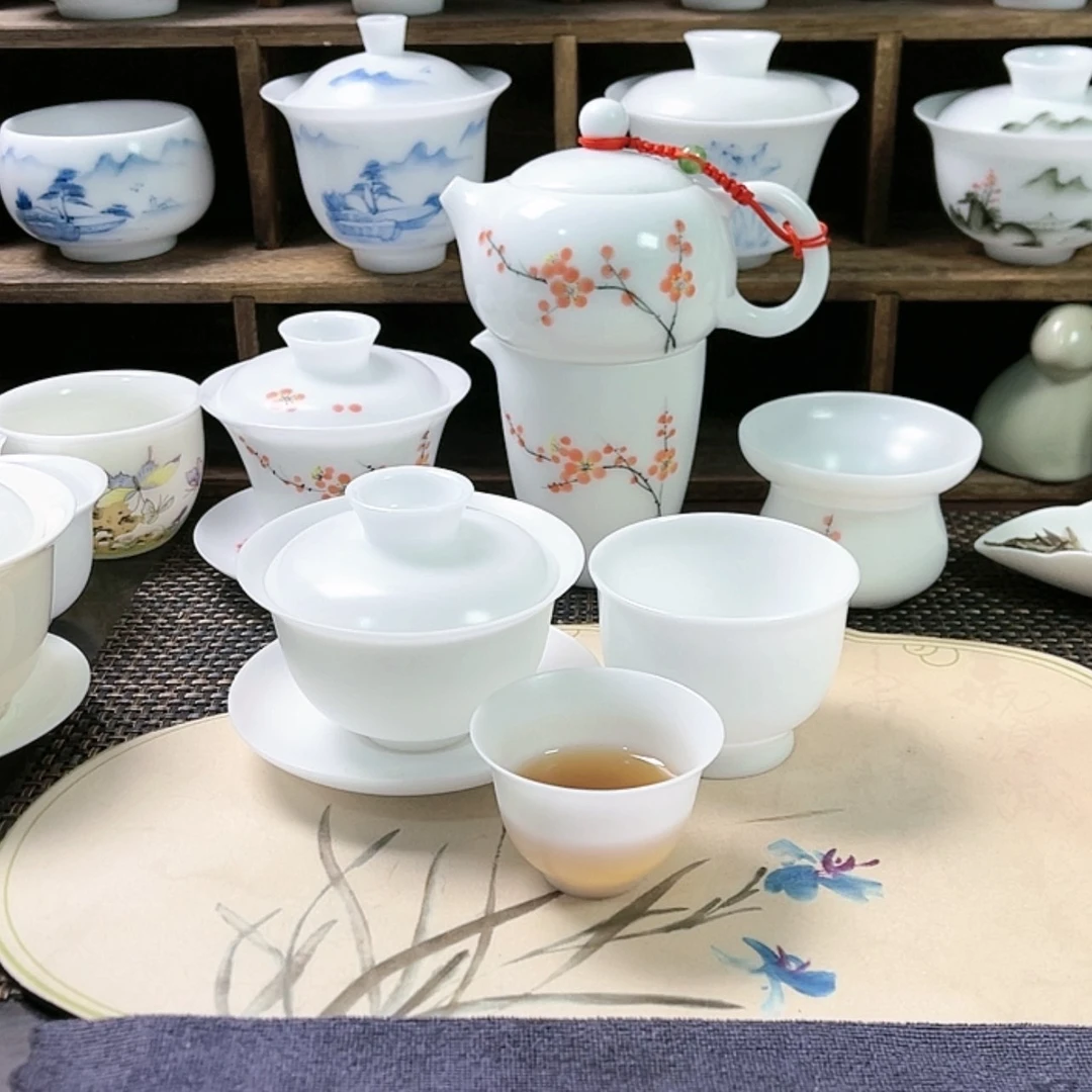 【闪购商品】心**灵德化白瓷8434345848484