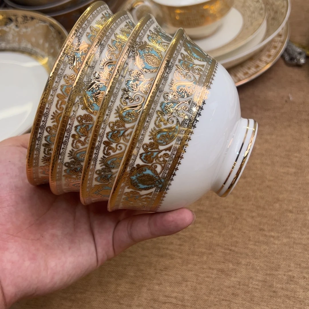 瓷片4.75寸米饭碗四个一单尾单