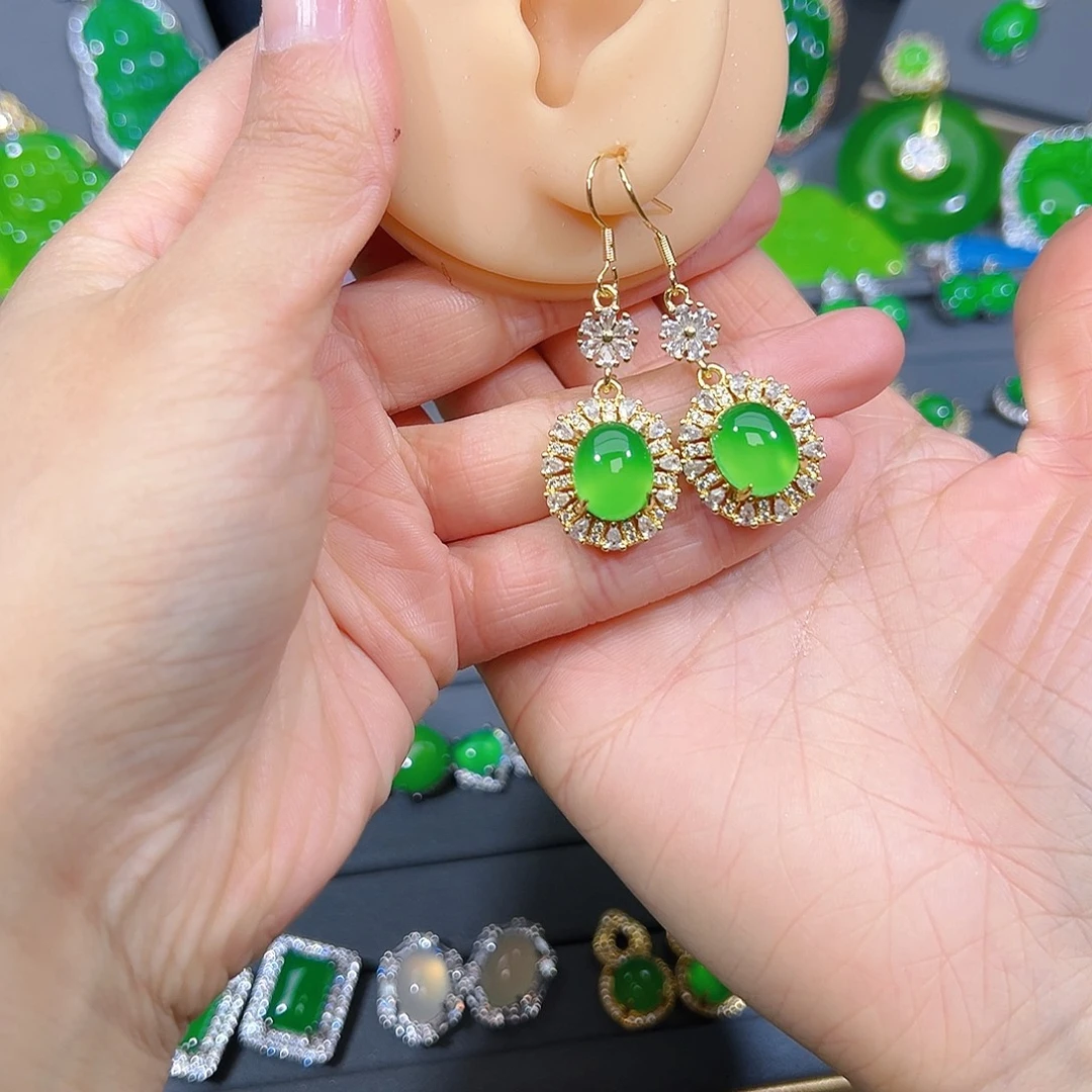 玛瑙/玉髓合金颈饰