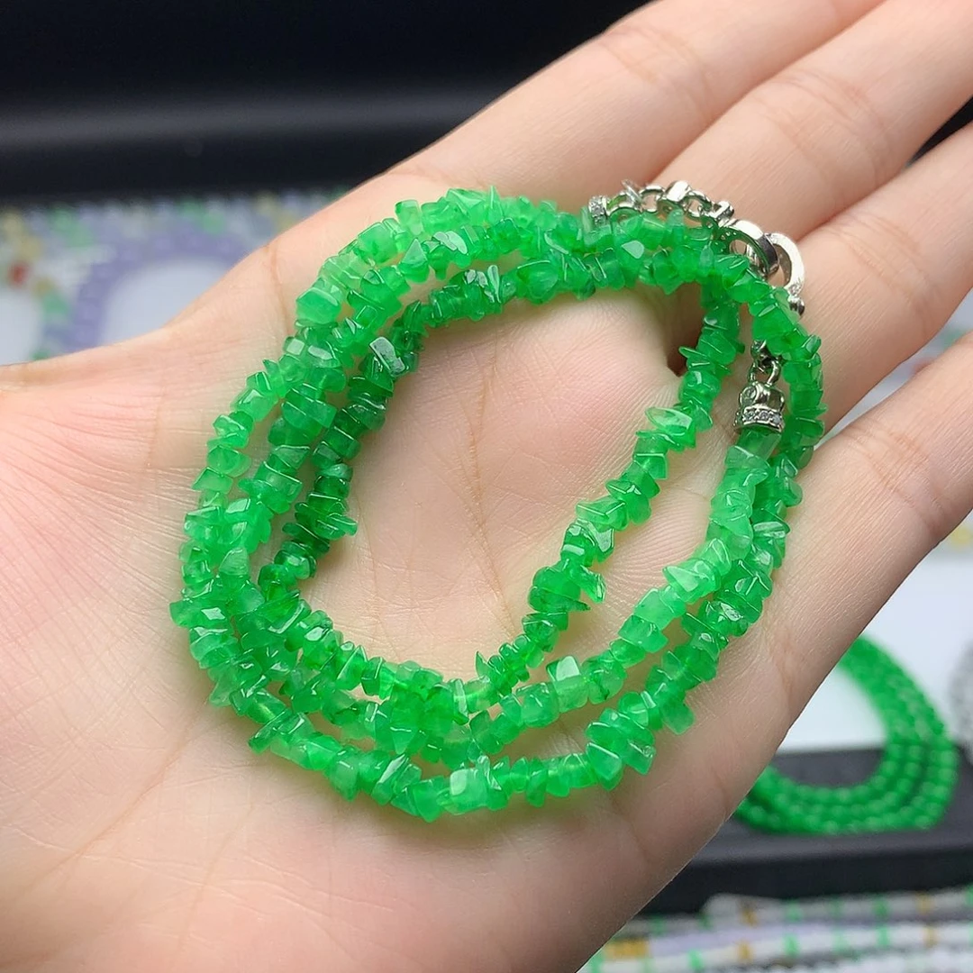 毛衣链未镶嵌翡翠