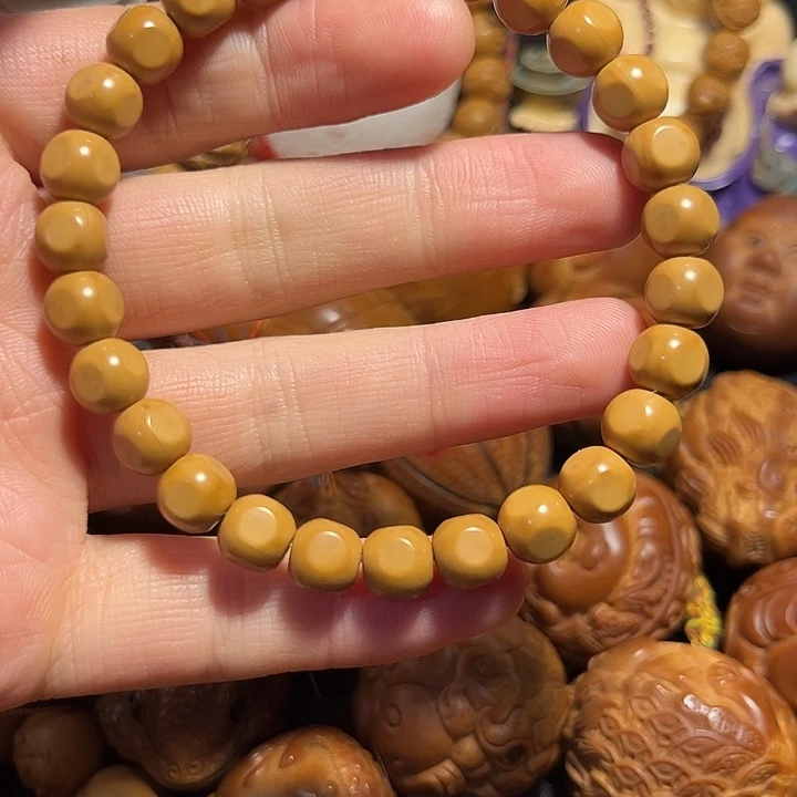 手串/手链橄榄核猴头0.8六方微瑕