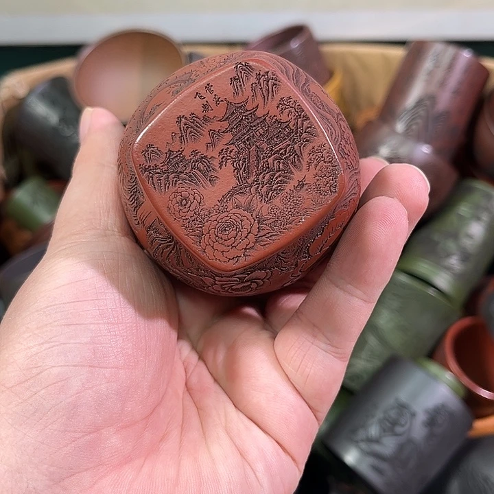 茶杯紫砂全手工紫砂主人杯