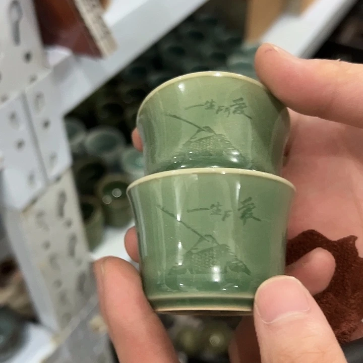 小米茶器龙泉云间青瓷