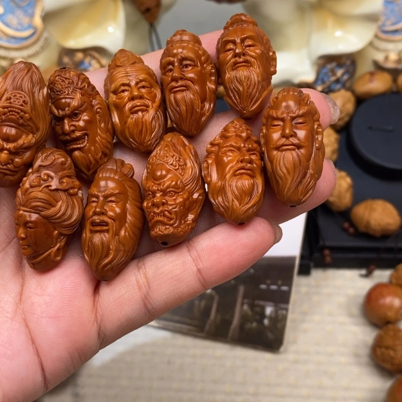 【闪购商品】橄榄核吊坠橄榄手工雕刻工艺