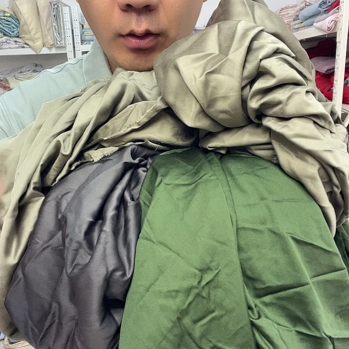 无纺布纯棉高货孤品面料3块