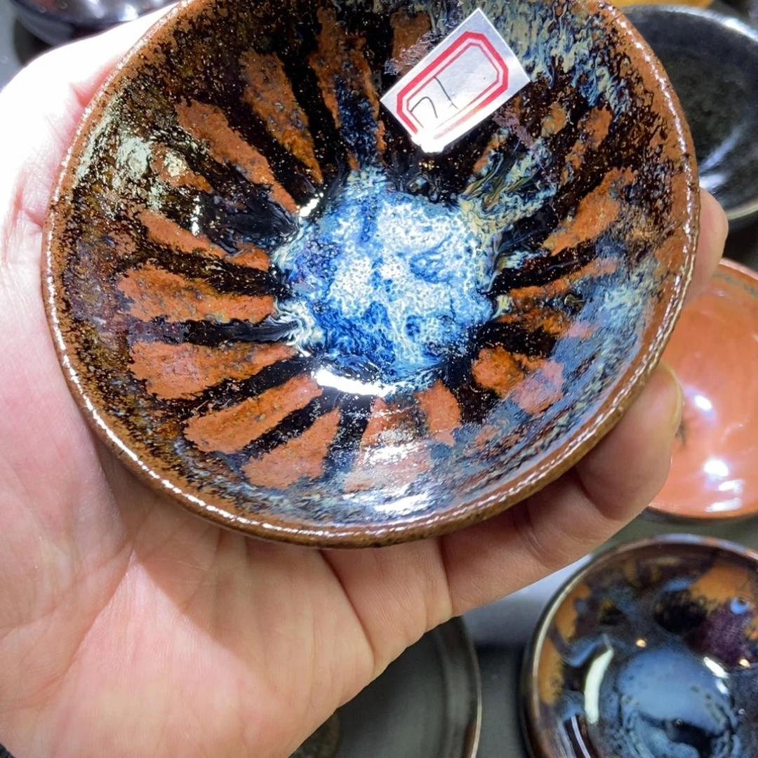 茶盏71 落灰烧小微瑕盏