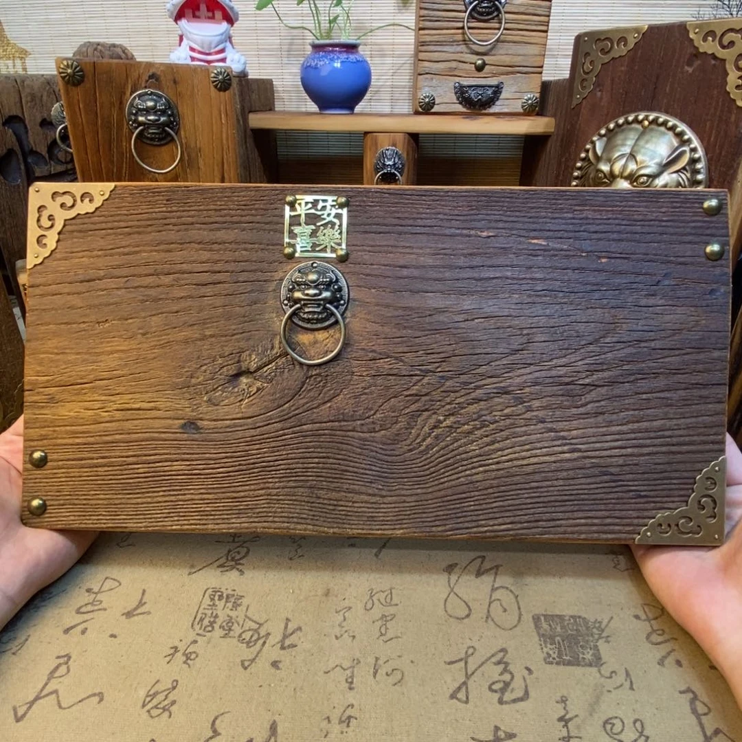 木老榆木干泡茶台477