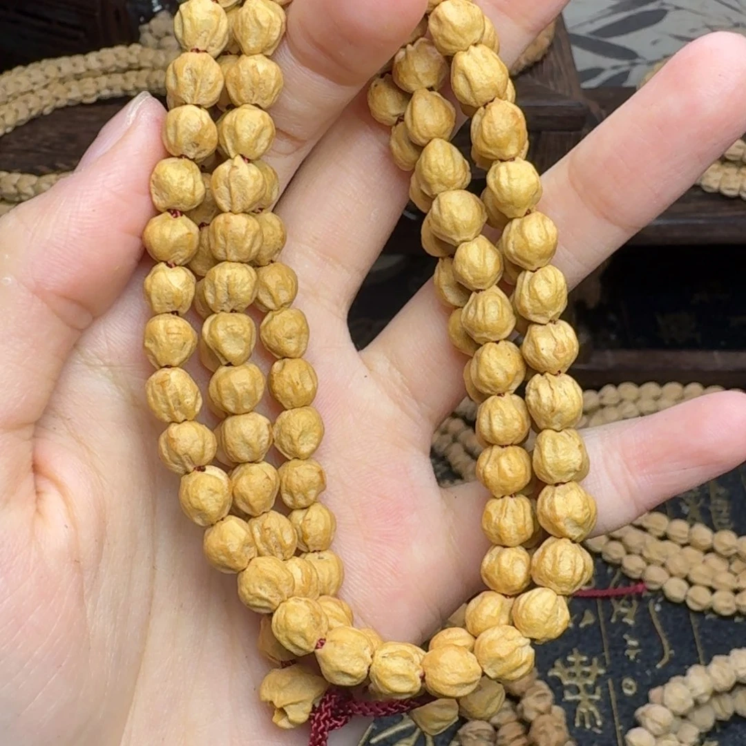 绿***泡手串柏香籽/百香籽龙脊莲花