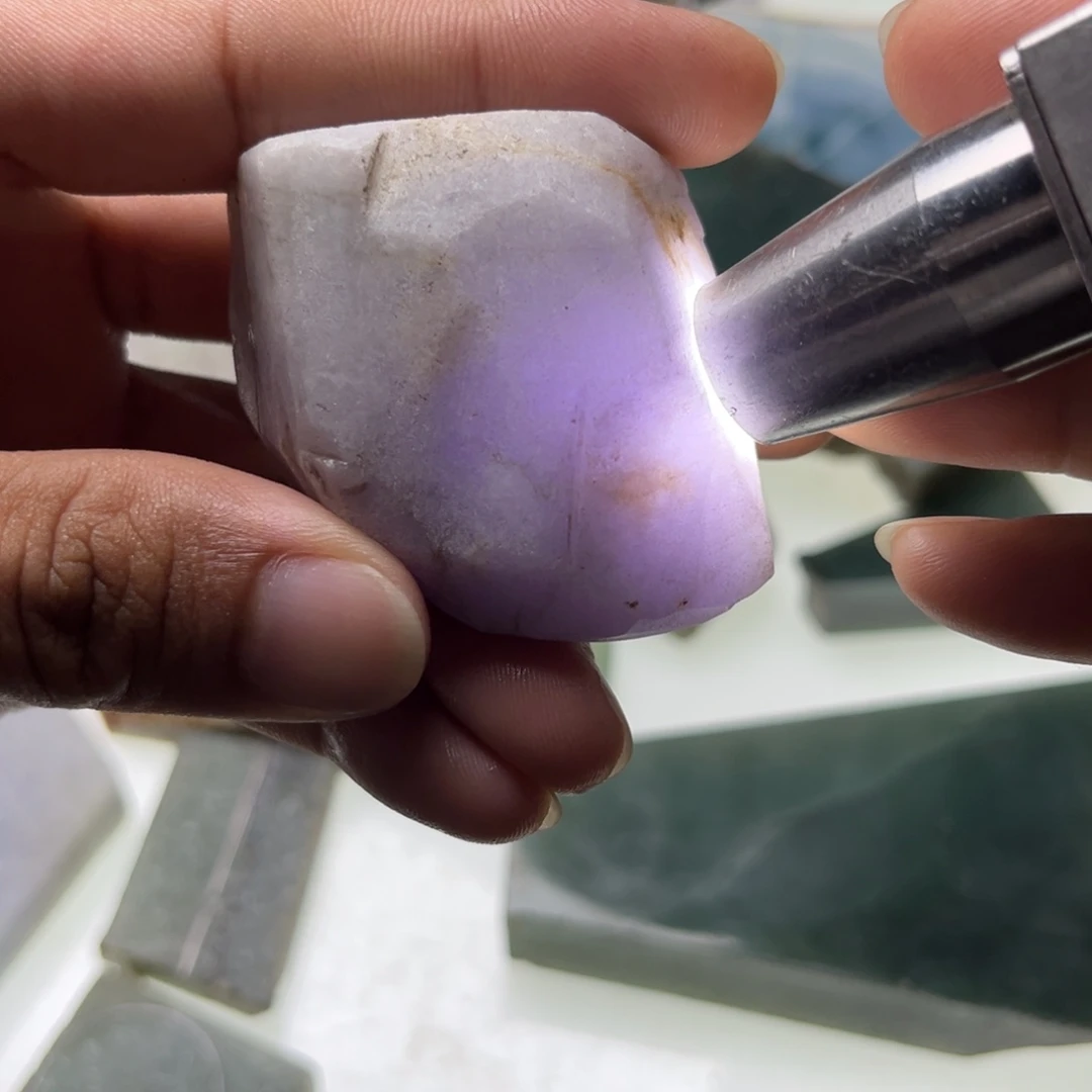 翡翠散珠纯天然缅甸翡翠A货