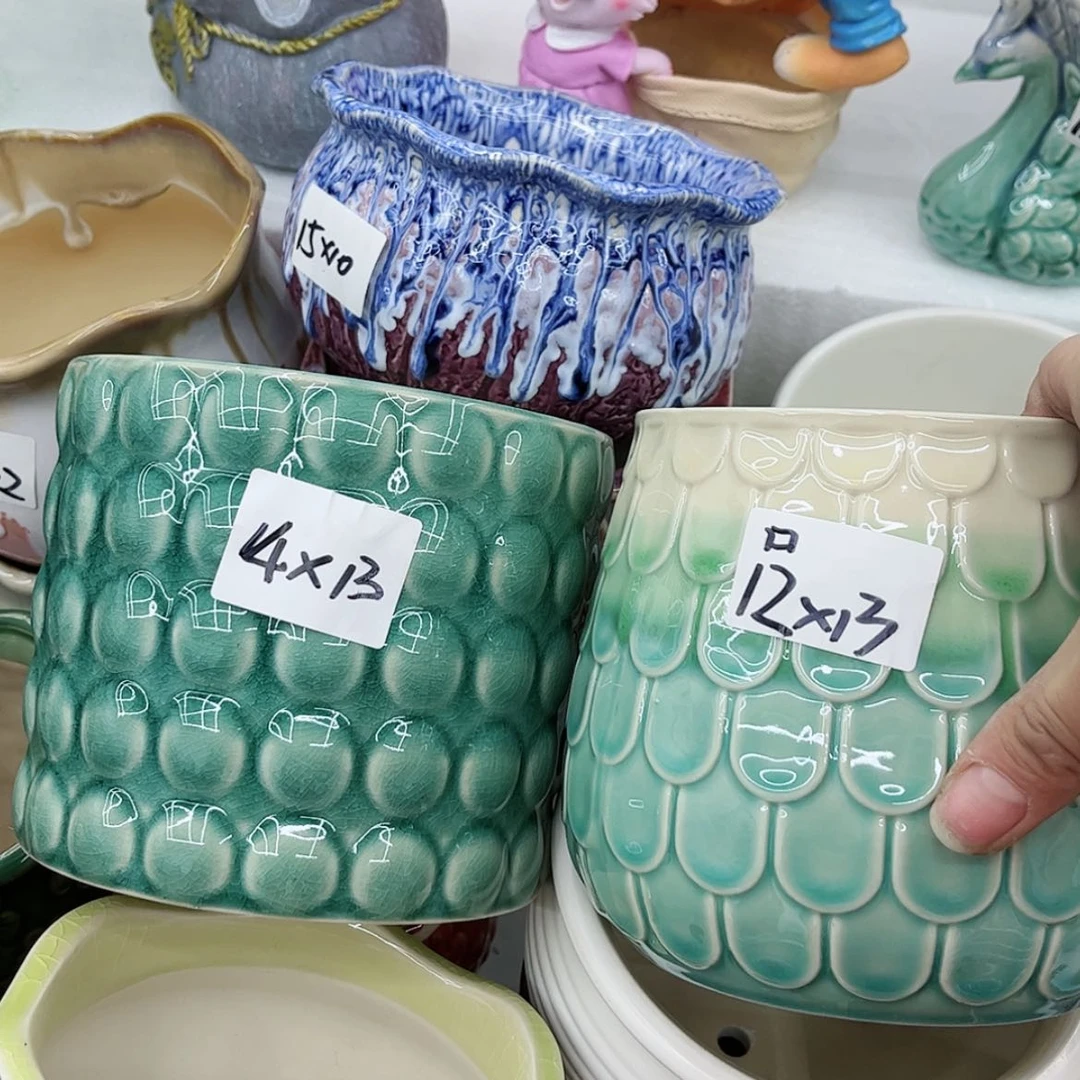 【闪购商品】陶瓷多肉绿植陶瓷花盆