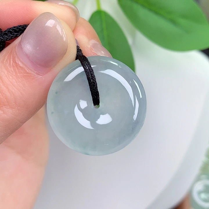 翡翠未镶嵌颈饰15/24.8-5.8mm