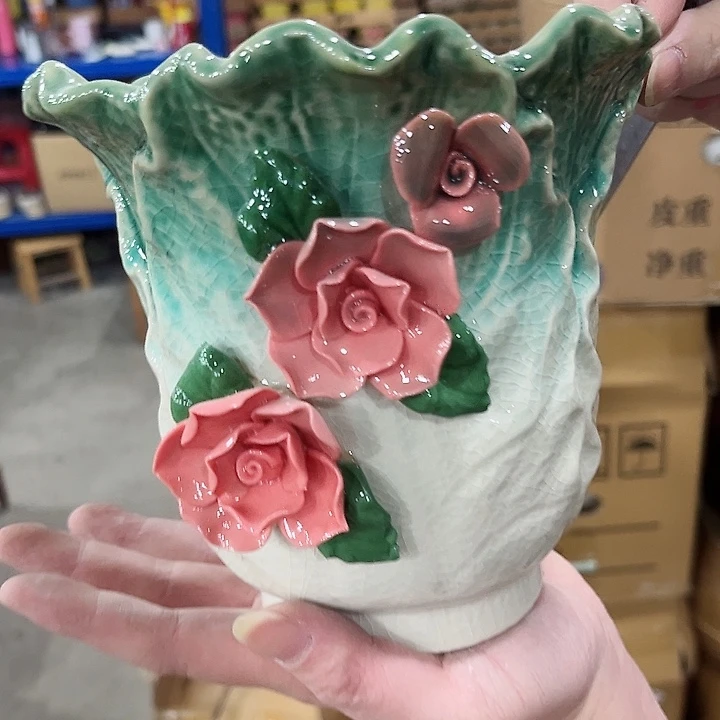 陶瓷陶瓷多肉植物花盆