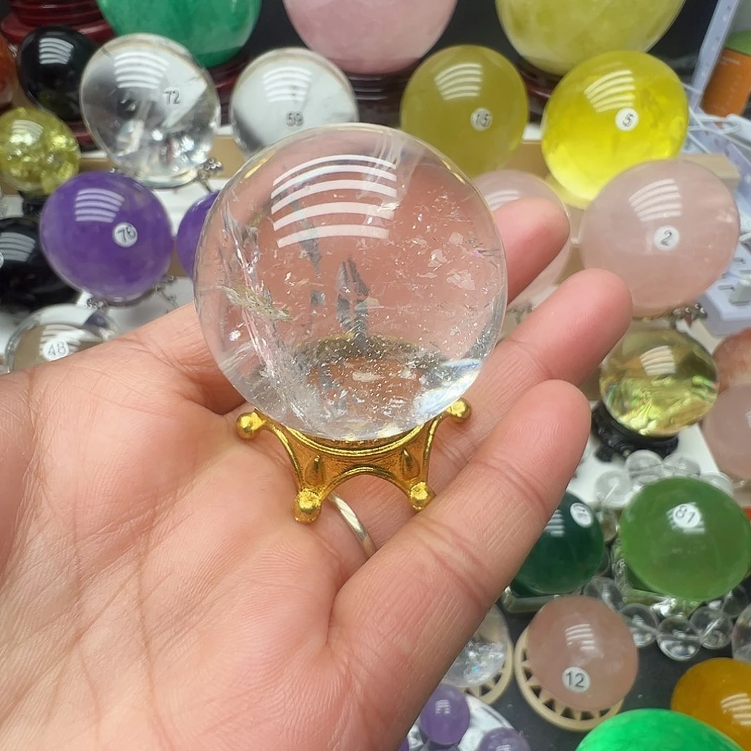 未镶嵌水晶珠宝半成品