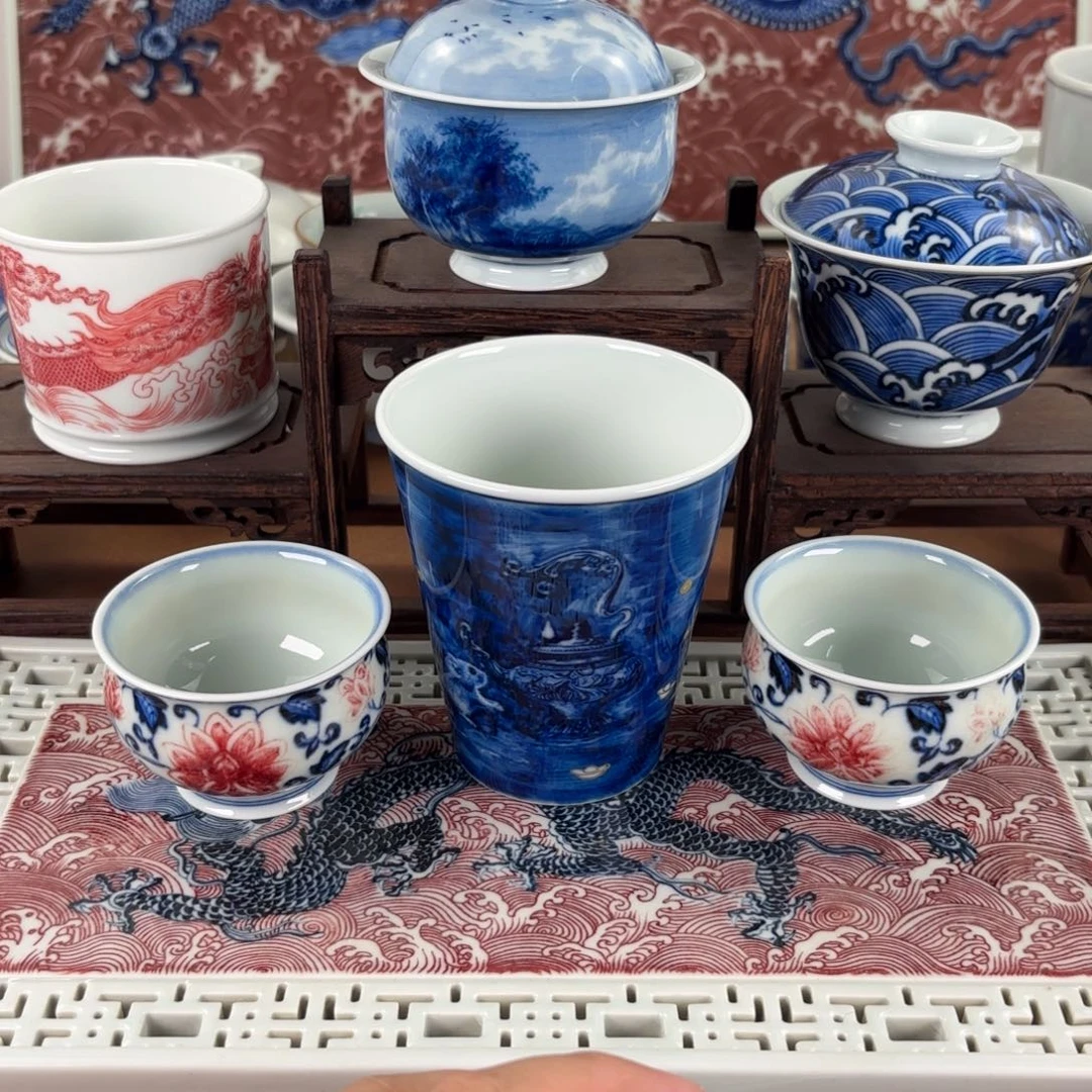 摆件东**天景德镇陶瓷摆件