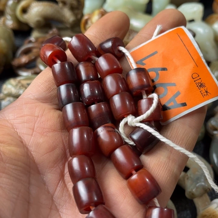 玛瑙/玉髓颈饰合金