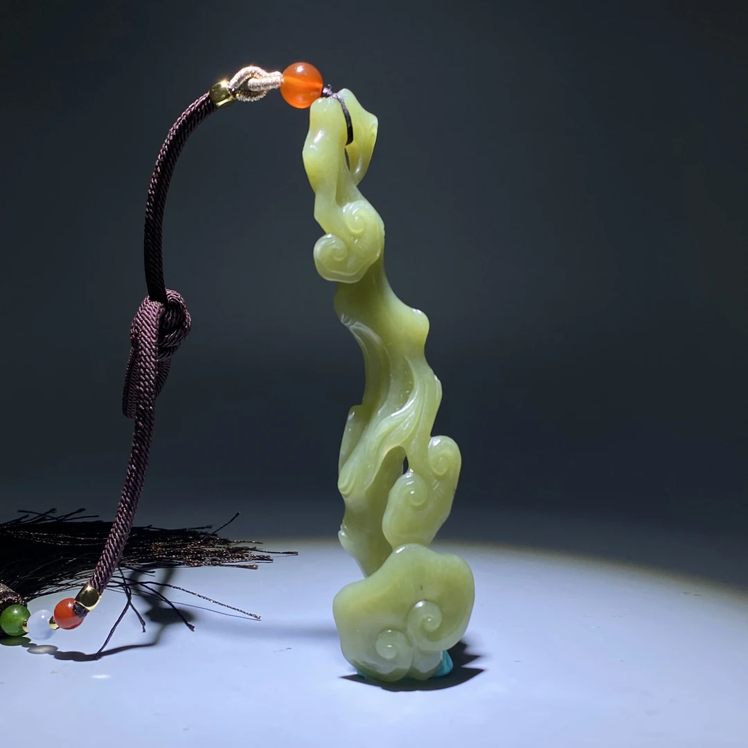 清-古玉吉祥如意把件2507010063