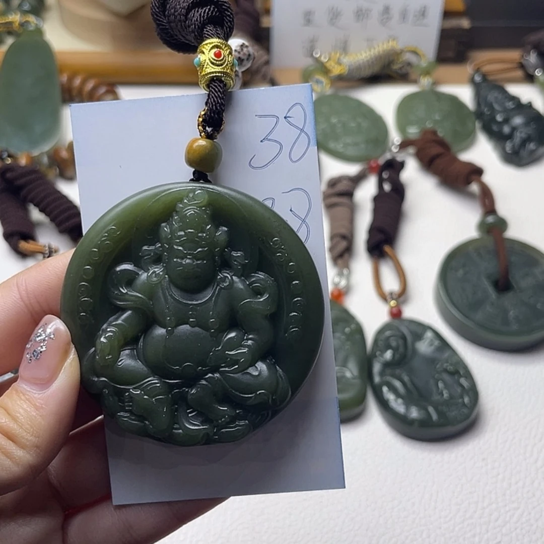 【闪购商品】和田玉挂件未镶嵌B****W