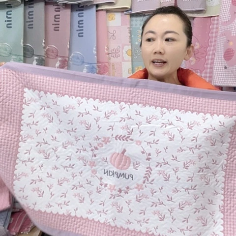 棉特价紫色南瓜纯棉