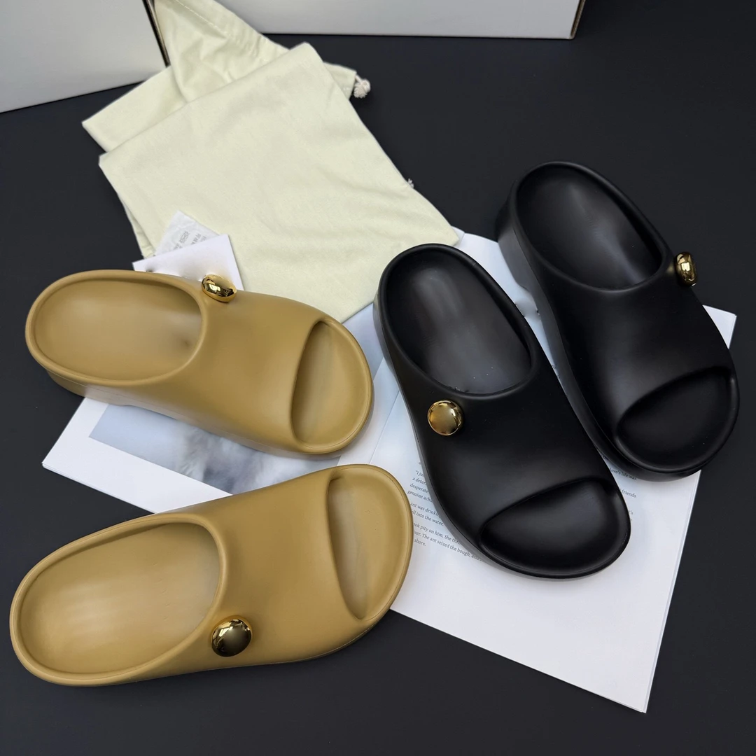 2025新款eva厚底增高凉拖女外穿一字带凉拖鞋女可湿水拖鞋沙滩鞋