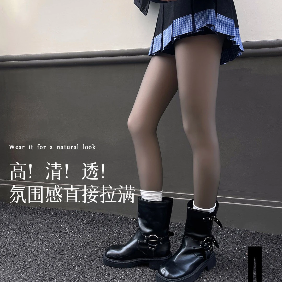 5612，5613高清透美辣黑丝透肤袜