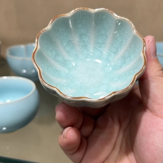瓷片陶瓷茶具汝瓷茶具