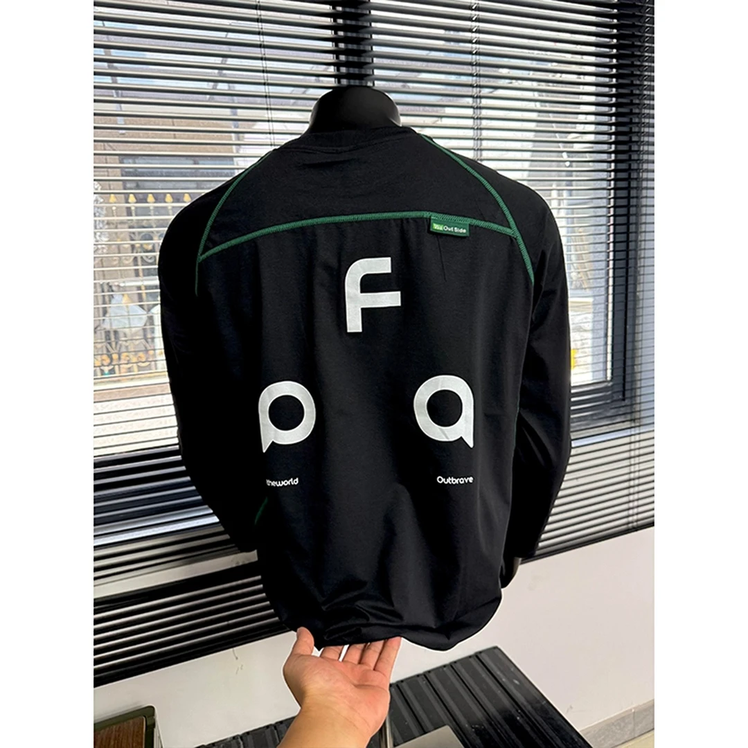 山系户外防晒骑行服速干衣男女款秋季轻薄长袖T恤健身运动训练服