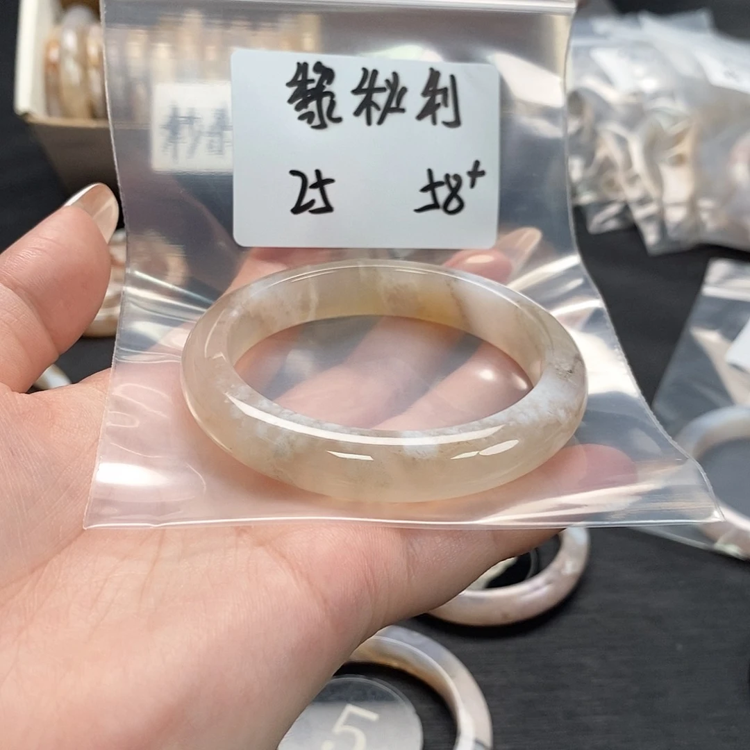 手镯玛瑙/玉髓合金黎*利