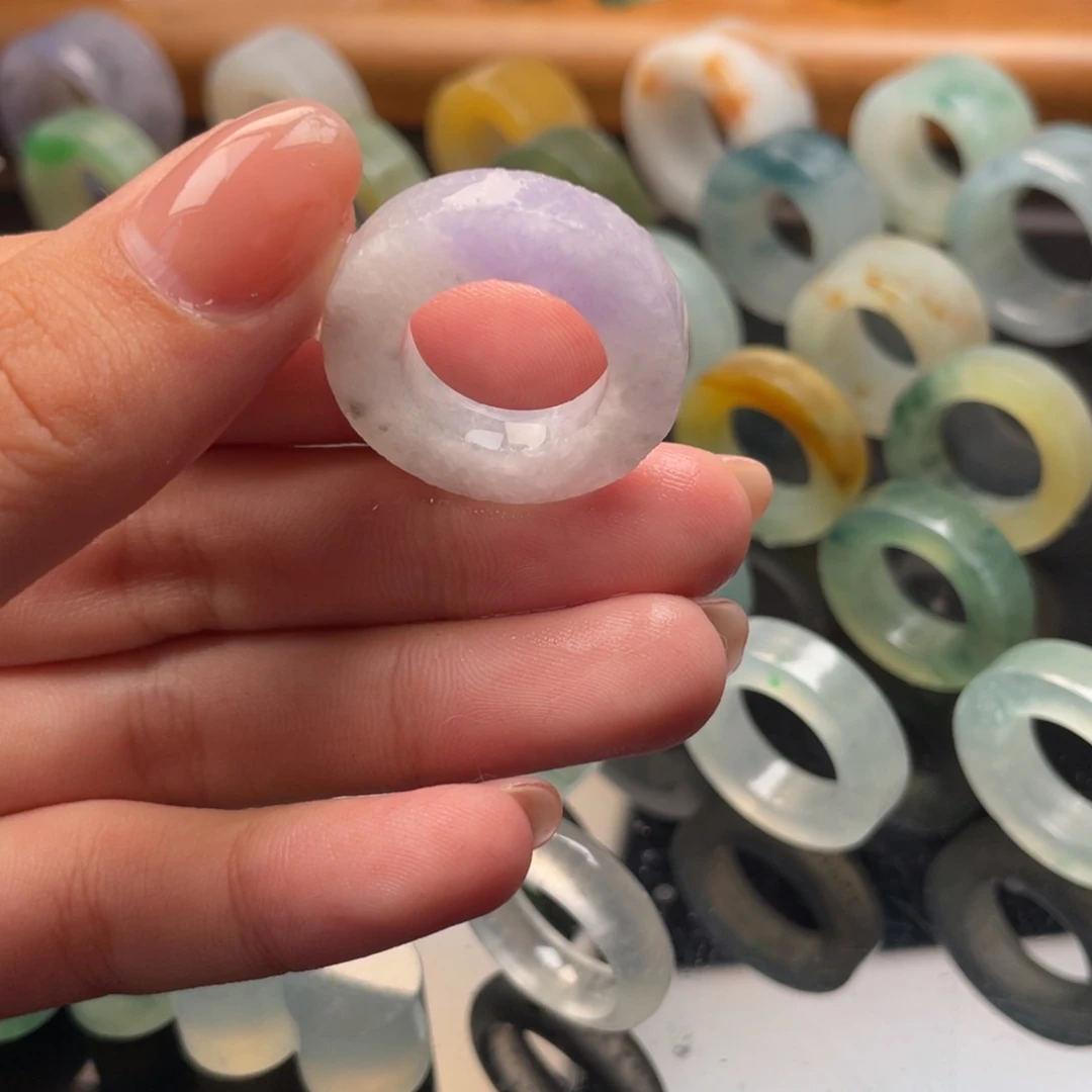 未镶嵌定制翡翠紫